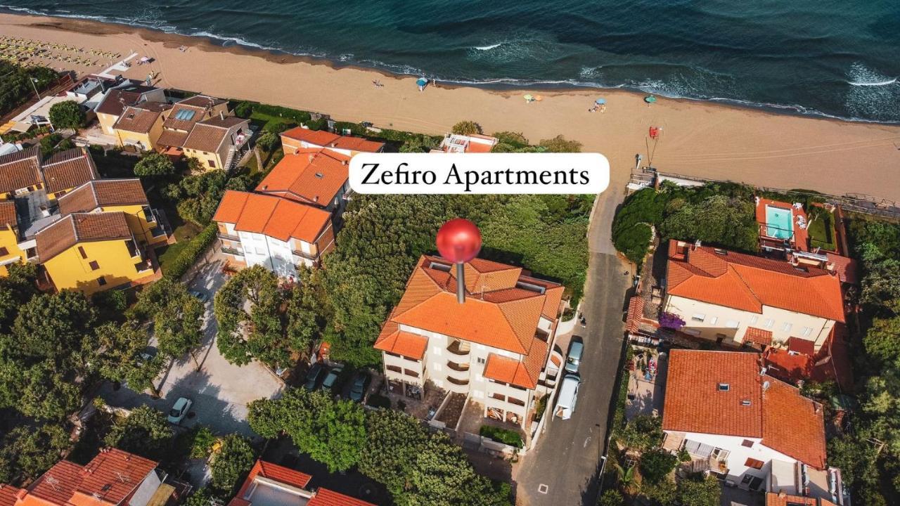 Zefiro Apartments San Vincenzo Ngoại thất bức ảnh